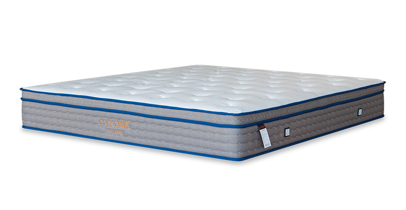 Matelas à ressorts en mousse viscoélastique au latex à ions négatifs 93089